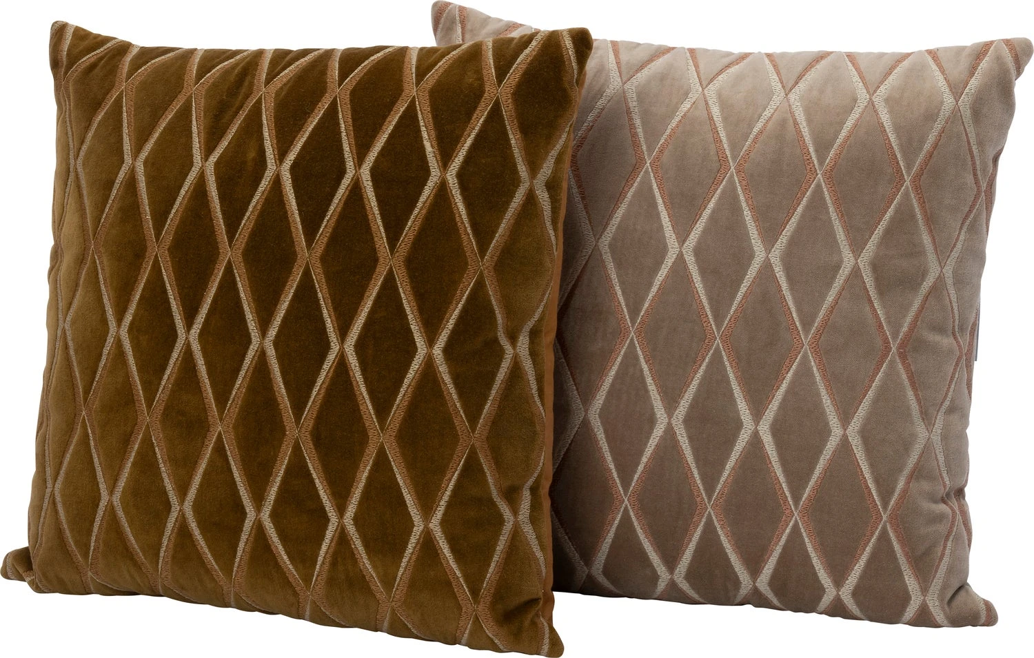 Intratuin Sierkussen Loeka Bruin 45 X 45 Cm 2 Intratuin Sierkussen Loeka Bruin 45 X 45 Cm - Afbeelding 2