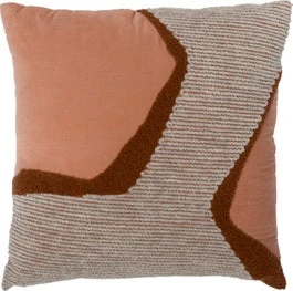 Intratuin Sierkussen Norah Grijs / Roze 45 X 45 Cm 1 Intratuin Sierkussen Norah Grijs / Roze 45 X 45 Cm