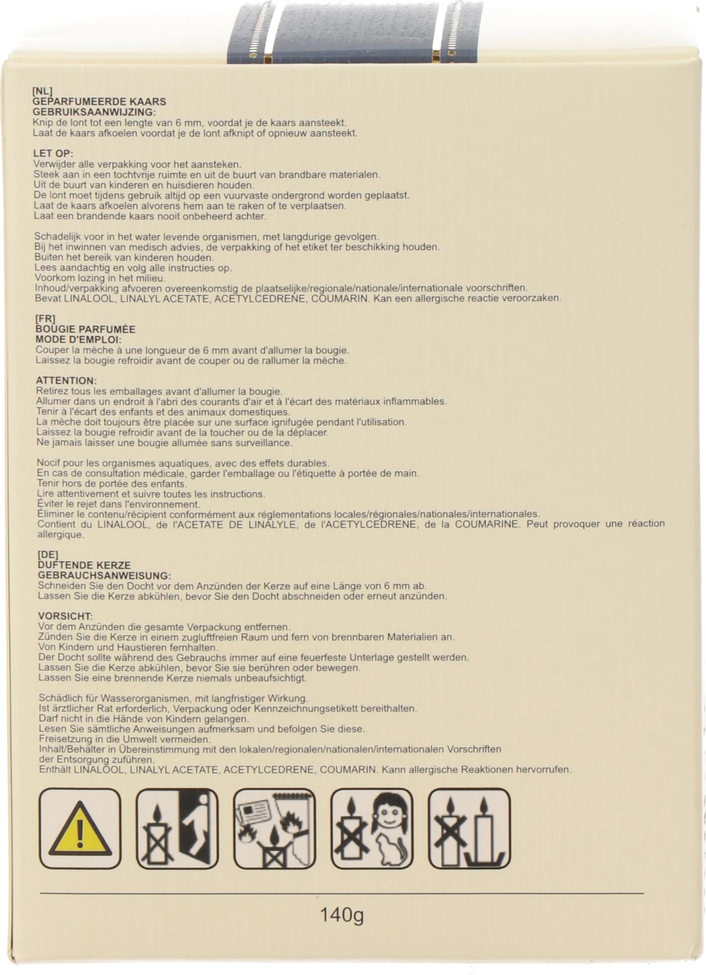 Intratuin Geurkaars Luxe Vanilla Musk Blauw 30 Uur D 9,5 H 13 Cm 3 Intratuin Geurkaars Luxe Vanilla Musk Blauw 30 Uur D 9,5 H 13 Cm - Afbeelding 3