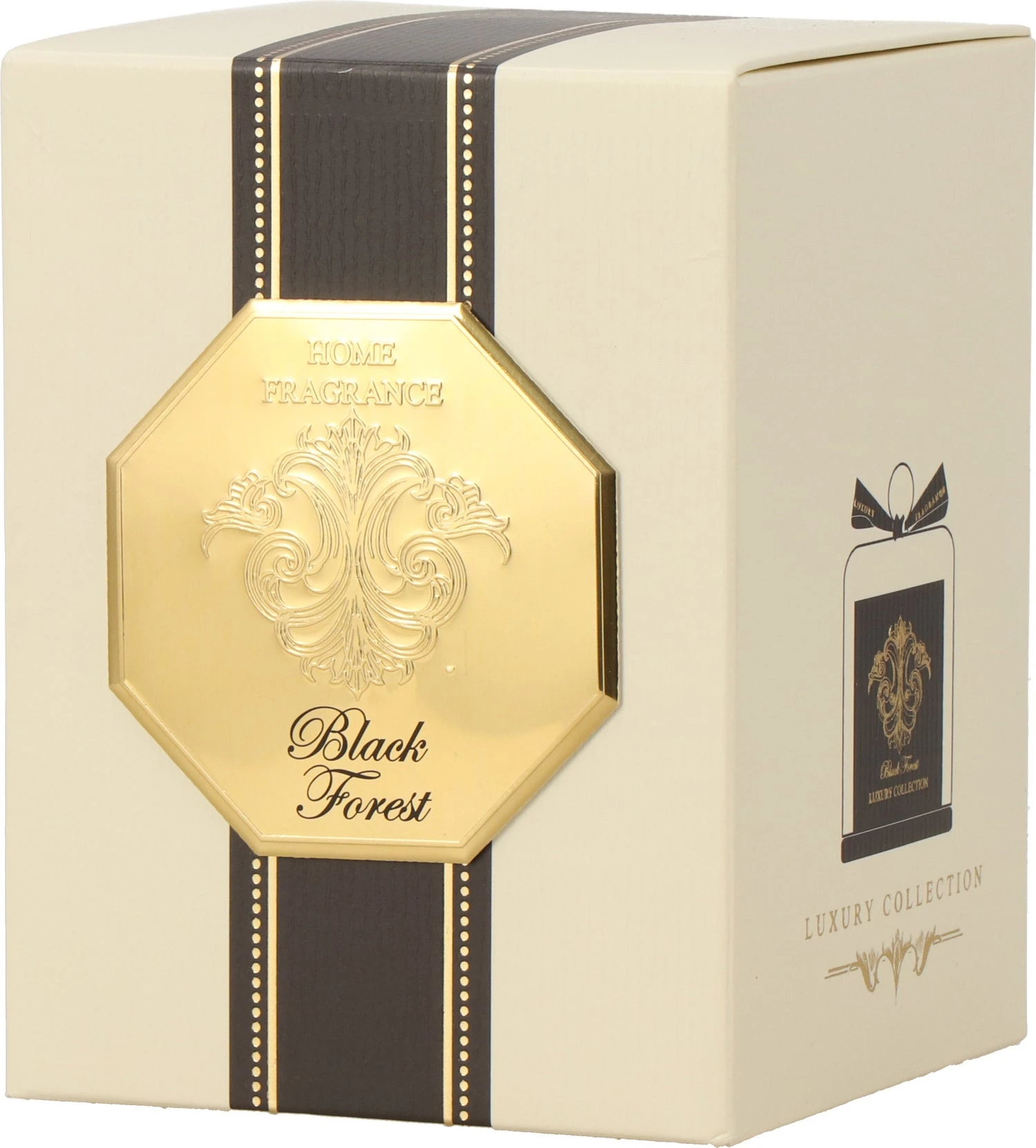 Intratuin Geurkaars Luxe Black Forest Zwart 30 Uur D 9,5 H 13 Cm 2 Intratuin Geurkaars Luxe Black Forest Zwart 30 Uur D 9,5 H 13 Cm - Afbeelding 2