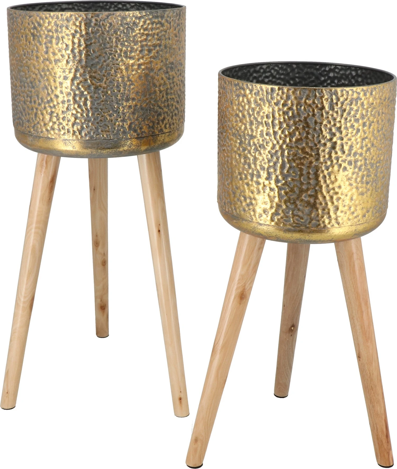 Intratuin Bloempot Op Poten Wil Goud D 29 H 69 Cm 3 Intratuin Bloempot Op Poten Wil Goud D 29 H 69 Cm - Afbeelding 3