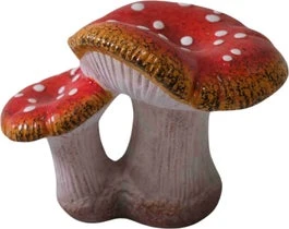 Intratuin Tuinbeeld Amber Paddenstoel Rood / Wit 14,5 X 19,2 X 15,7 Cm 1 Intratuin Tuinbeeld Amber Paddenstoel Rood / Wit 14,5 X 19,2 X 15,7 Cm