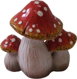 Intratuin Tuinbeeld Amber Paddenstoel Rood / Wit 7,2 X 11,3 X 11,7 Cm 1 Intratuin Tuinbeeld Amber Paddenstoel Rood / Wit 7,2 X 11,3 X 11,7 Cm
