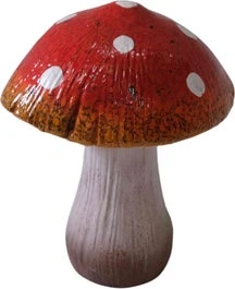 Intratuin Tuinbeeld Amber Paddenstoel Rood / Wit 15,5 X 16,3 X 20,7 Cm 1 Intratuin Tuinbeeld Amber Paddenstoel Rood / Wit 15,5 X 16,3 X 20,7 Cm
