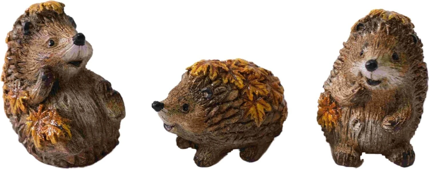 Intratuin Tuinbeeld Egels Bruin 5 X 6 X 7 Cm 3 Stuks 1 Intratuin Tuinbeeld Egels Bruin 5 X 6 X 7 Cm 3 Stuks