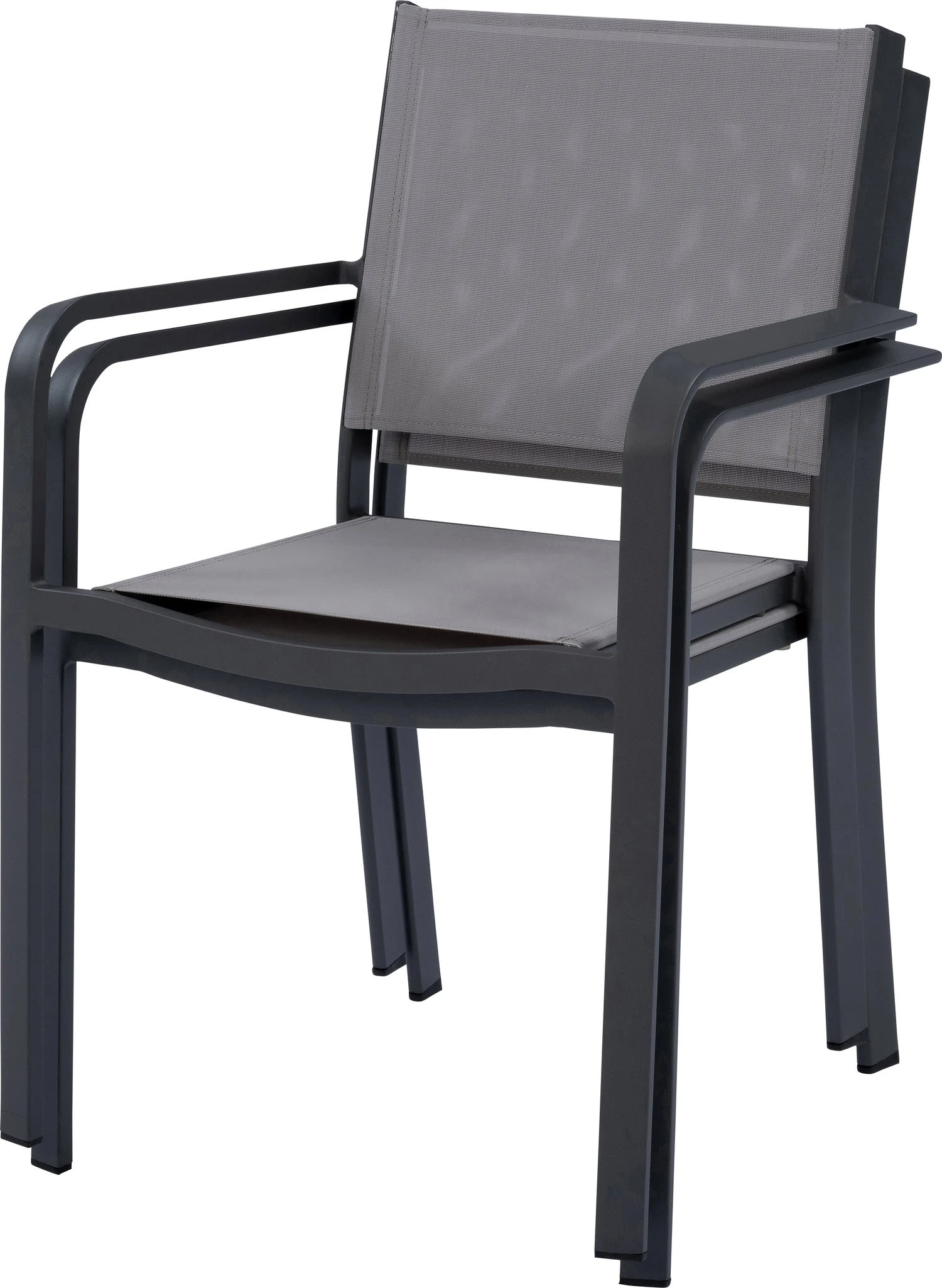 Intratuin 4-zits Diningset Levi Stapelstoel Antraciet 3 Intratuin 4-zits Diningset Levi Stapelstoel Antraciet - Afbeelding 3