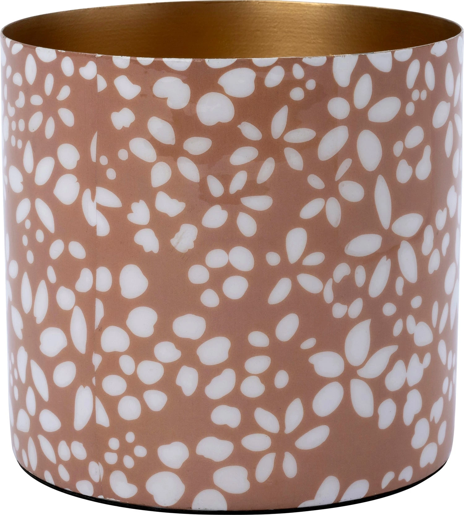 Intratuin Bloempot Aimy Roze / Wit D 13 H 13 Cm 1 Intratuin Bloempot Aimy Roze / Wit D 13 H 13 Cm