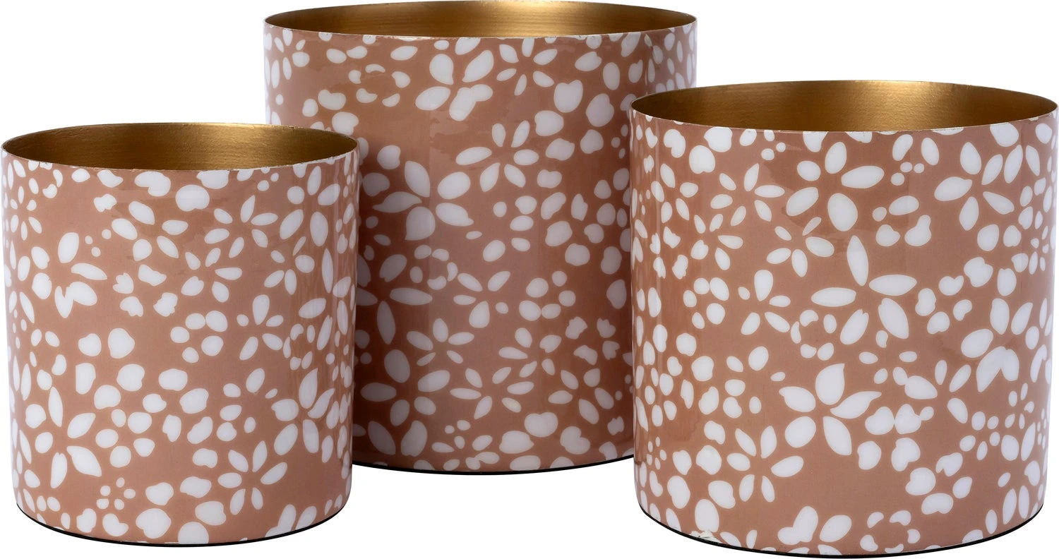 Intratuin Bloempot Aimy Roze / Wit D 13 H 13 Cm 2 Intratuin Bloempot Aimy Roze / Wit D 13 H 13 Cm - Afbeelding 2