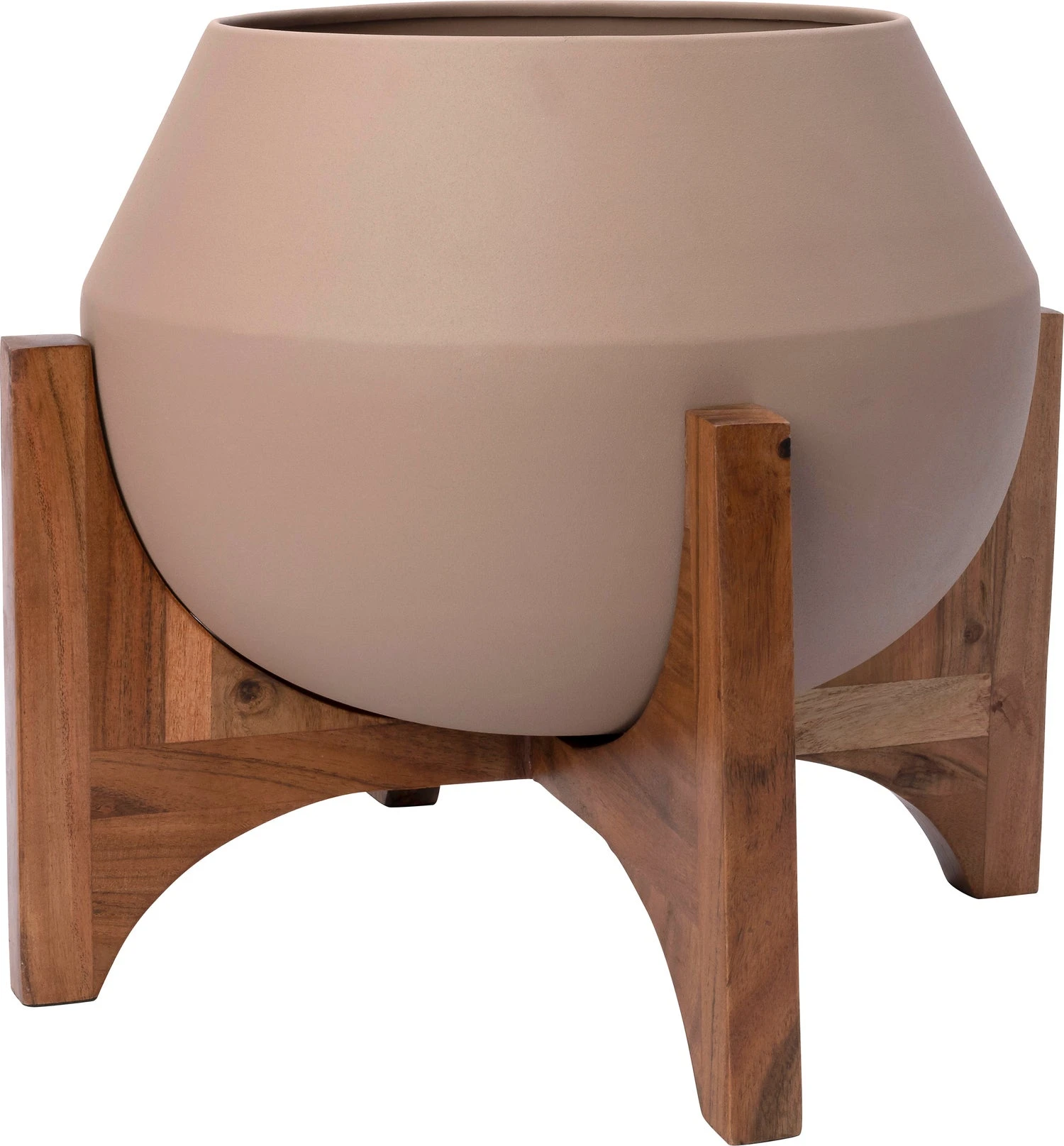 Intratuin Bloempot Op Poten Ambre Roze D 44 H 40 Cm 1 Intratuin Bloempot Op Poten Ambre Roze D 44 H 40 Cm