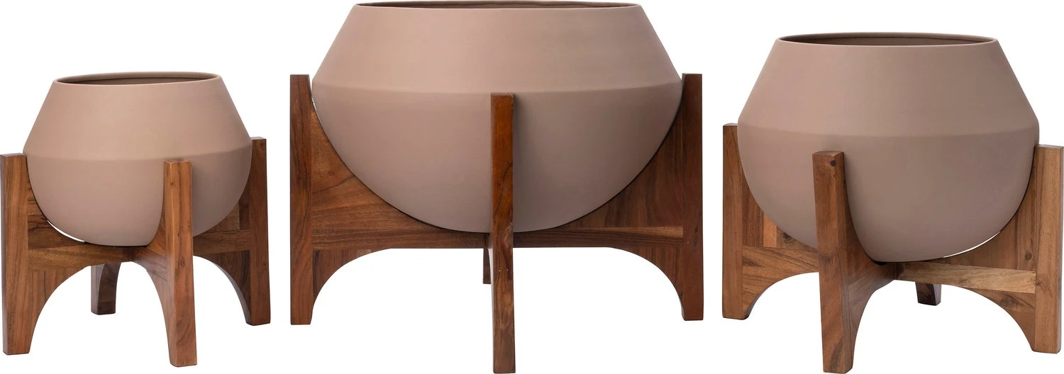 Intratuin Bloempot Op Poten Ambre Roze D 44 H 40 Cm 2 Intratuin Bloempot Op Poten Ambre Roze D 44 H 40 Cm - Afbeelding 2