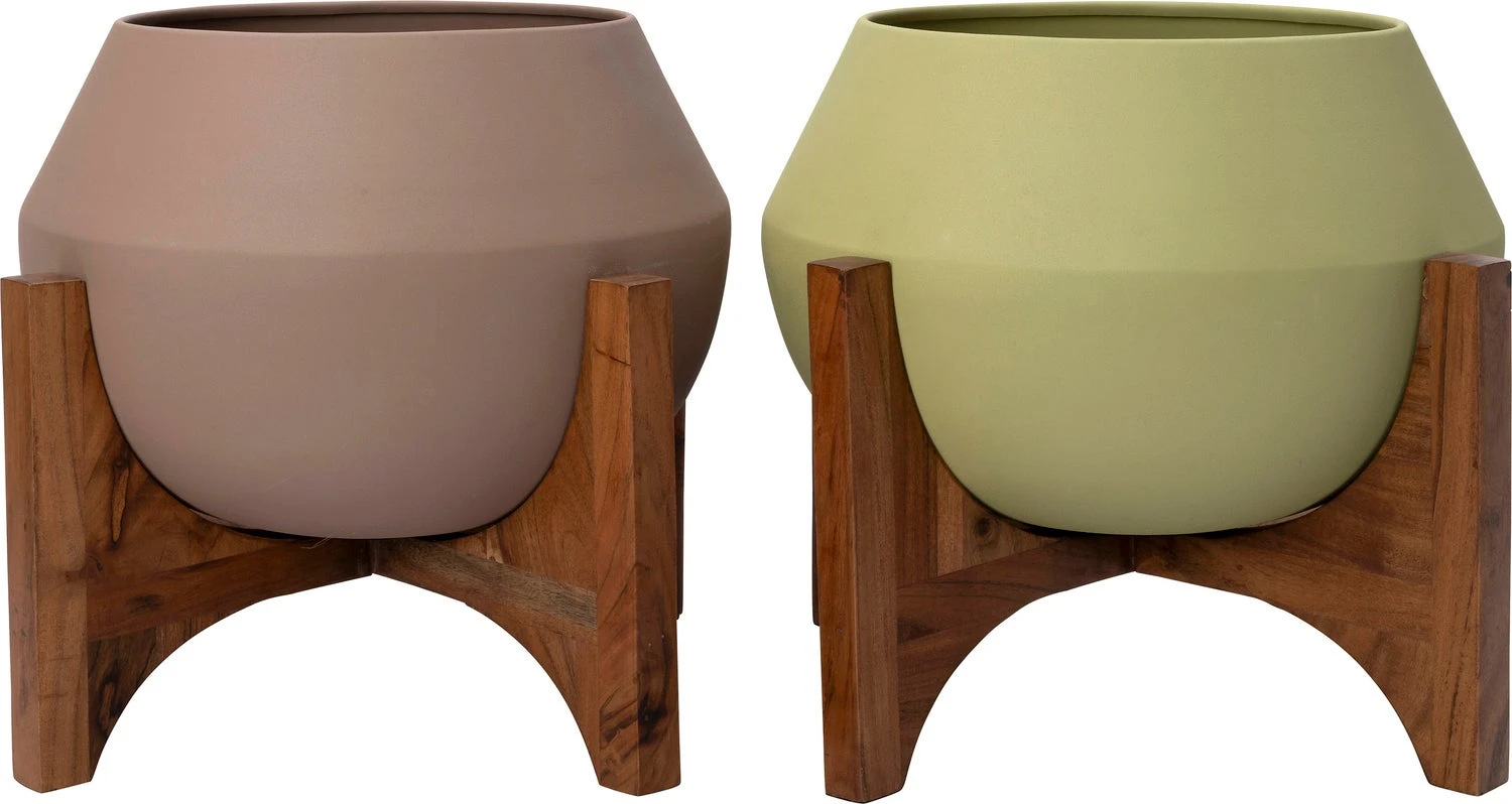 Intratuin Bloempot Op Poten Ambre Roze D 44 H 40 Cm 3 Intratuin Bloempot Op Poten Ambre Roze D 44 H 40 Cm - Afbeelding 3