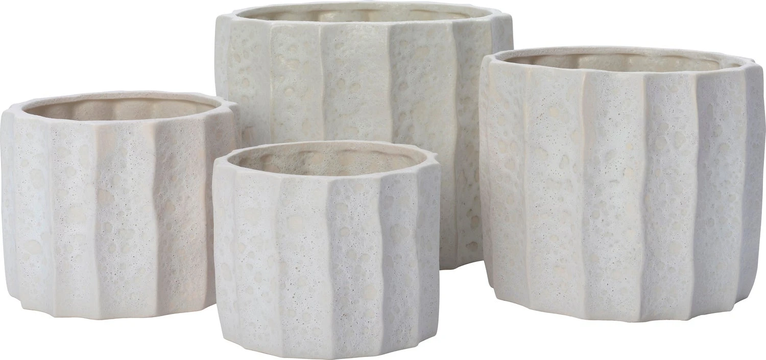 Intratuin Bloempot Olivier Wit D 14 H 12 Cm 2 Intratuin Bloempot Olivier Wit D 14 H 12 Cm - Afbeelding 2