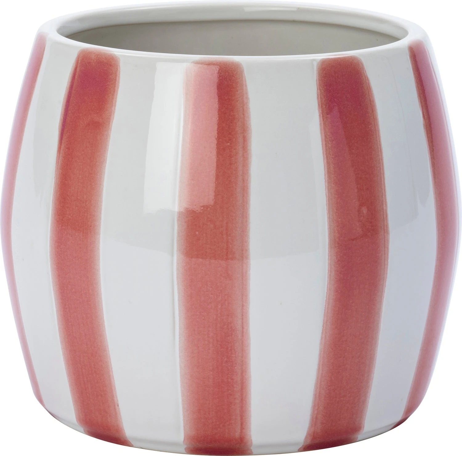 Intratuin Bloempot Op Voet Adora Wit / Donker Roze D 22 H 18 Cm 1 Intratuin Bloempot Op Voet Adora Wit / Donker Roze D 22 H 18 Cm