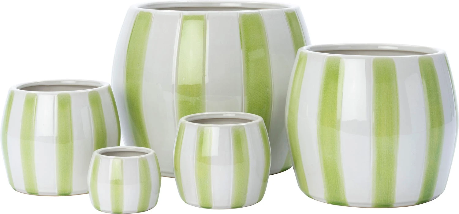 Intratuin Bloempot Op Voet Adora Wit / Groen D 8,8 H 6,5 Cm 2 Intratuin Bloempot Op Voet Adora Wit / Groen D 8,8 H 6,5 Cm - Afbeelding 2