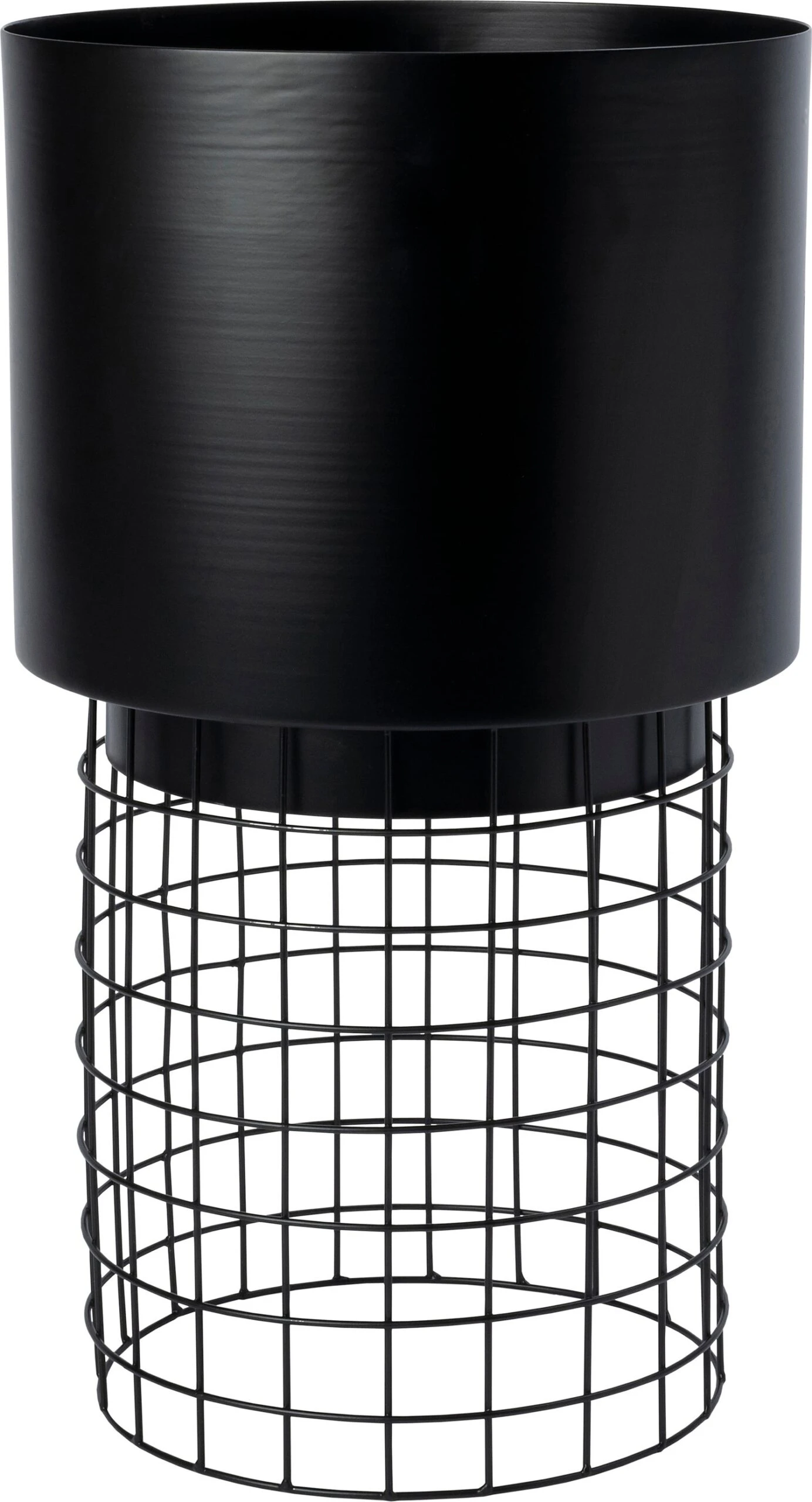 Intratuin Bloempot Op Standaard Aafje Zwart D 30 H 53 Cm 1 Intratuin Bloempot Op Standaard Aafje Zwart D 30 H 53 Cm