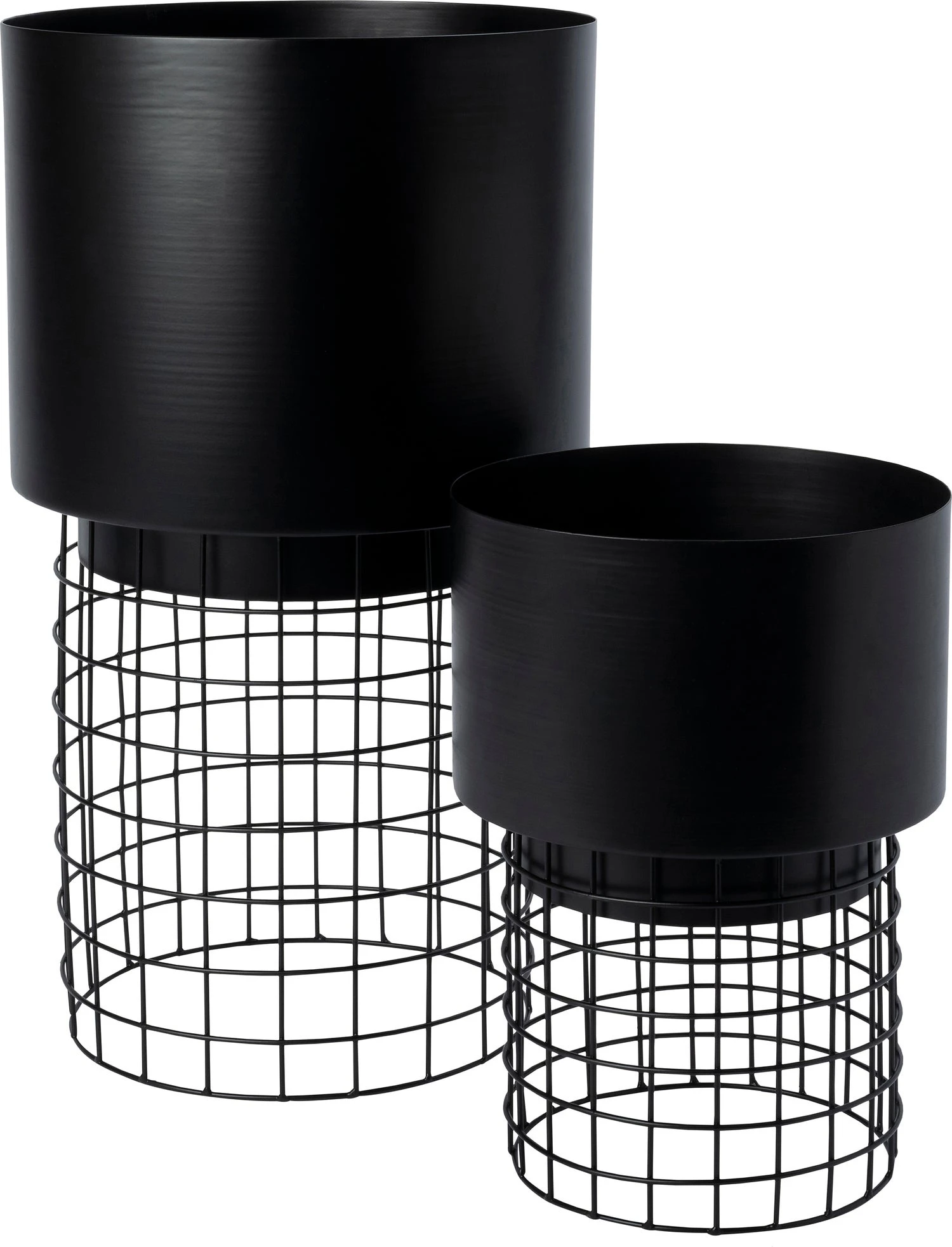 Intratuin Bloempot Op Standaard Aafje Zwart D 30 H 53 Cm 2 Intratuin Bloempot Op Standaard Aafje Zwart D 30 H 53 Cm - Afbeelding 2