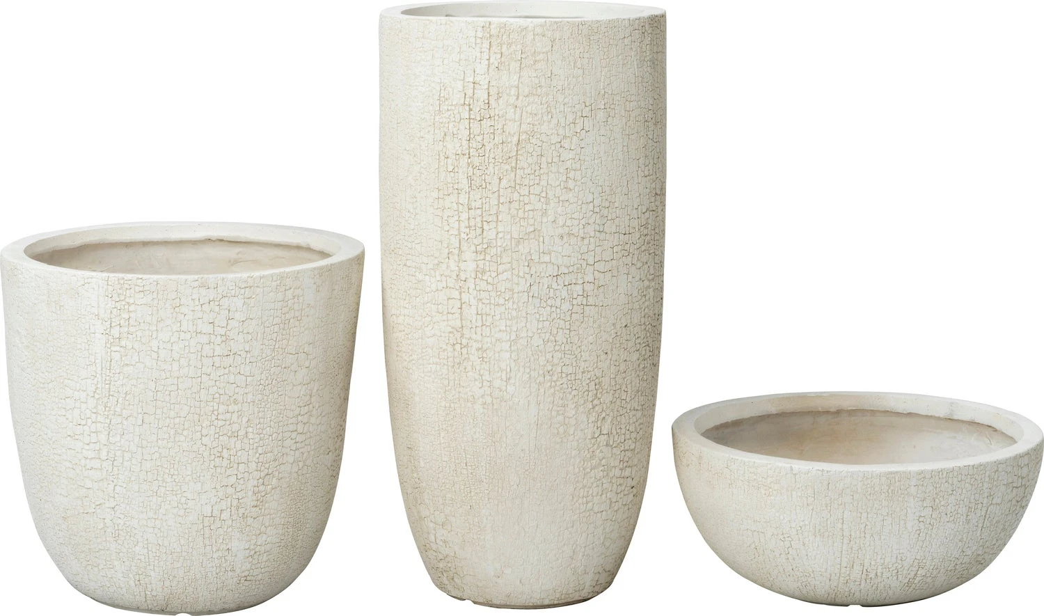 Intratuin Bloempot Tom Beige D 27 H 56,5 Cm 4 Intratuin Bloempot Tom Beige D 27 H 56,5 Cm - Afbeelding 4