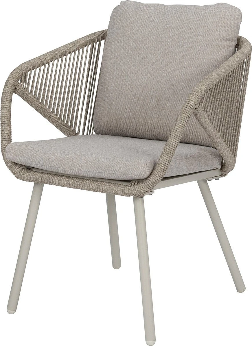 Intratuin Eettafelstoel Lola Beige 1 Intratuin Eettafelstoel Lola Beige