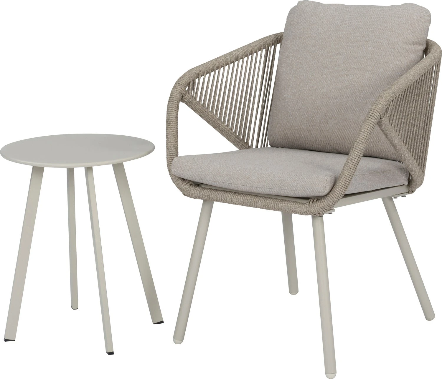 Intratuin Eettafelstoel Lola Beige 2 Intratuin Eettafelstoel Lola Beige - Afbeelding 2