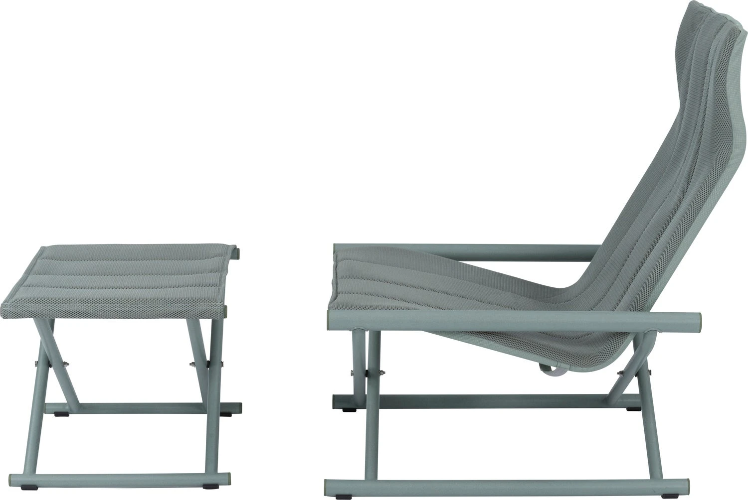 Intratuin Relaxstoel Met Voetenbank Loek Groen 3 Intratuin Relaxstoel Met Voetenbank Loek Groen - Afbeelding 3