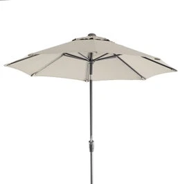 Intratuin Parasol Trinidad Crème 80+UV D 300 Cm 1 Intratuin Parasol Trinidad Crème 80+UV D 300 Cm