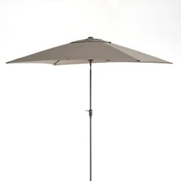 Intratuin Parasol Cadiz Taupe 80+UV 200 X 300 Cm