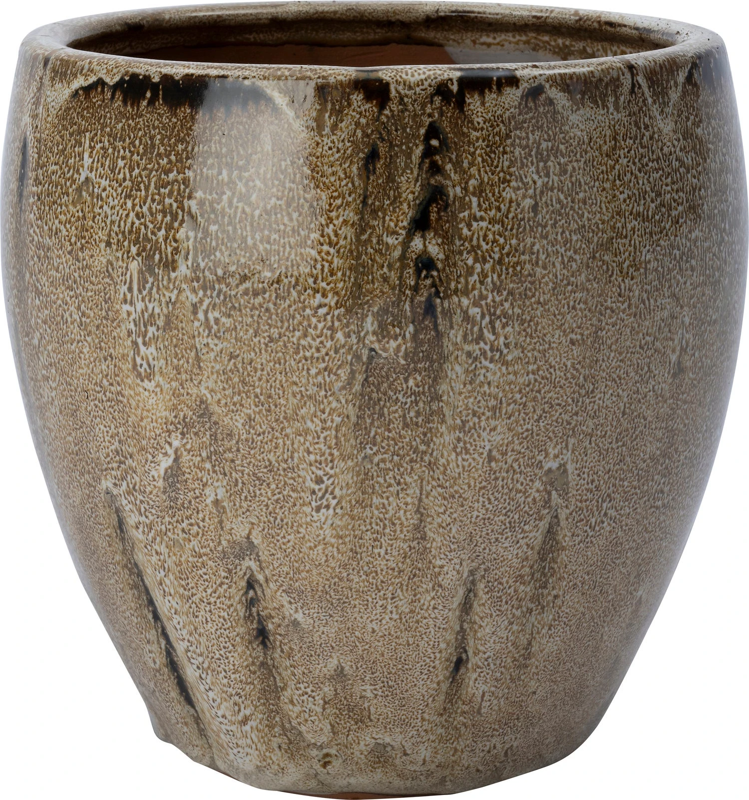 Intratuin Bloempot Coco Bruin D 16 H 16 Cm 1 Intratuin Bloempot Coco Bruin D 16 H 16 Cm