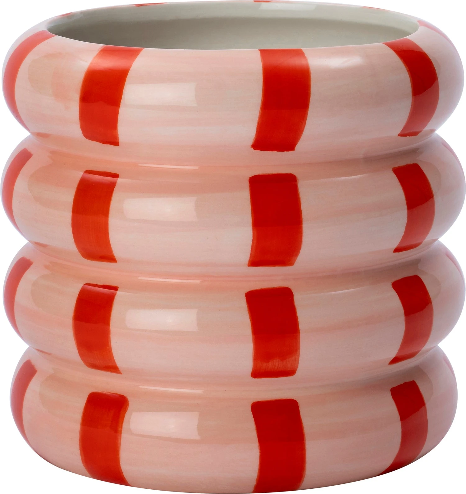 Intratuin Bloempot Owen Roze / Rood D 12,5 H 12 Cm 1 Intratuin Bloempot Owen Roze / Rood D 12,5 H 12 Cm