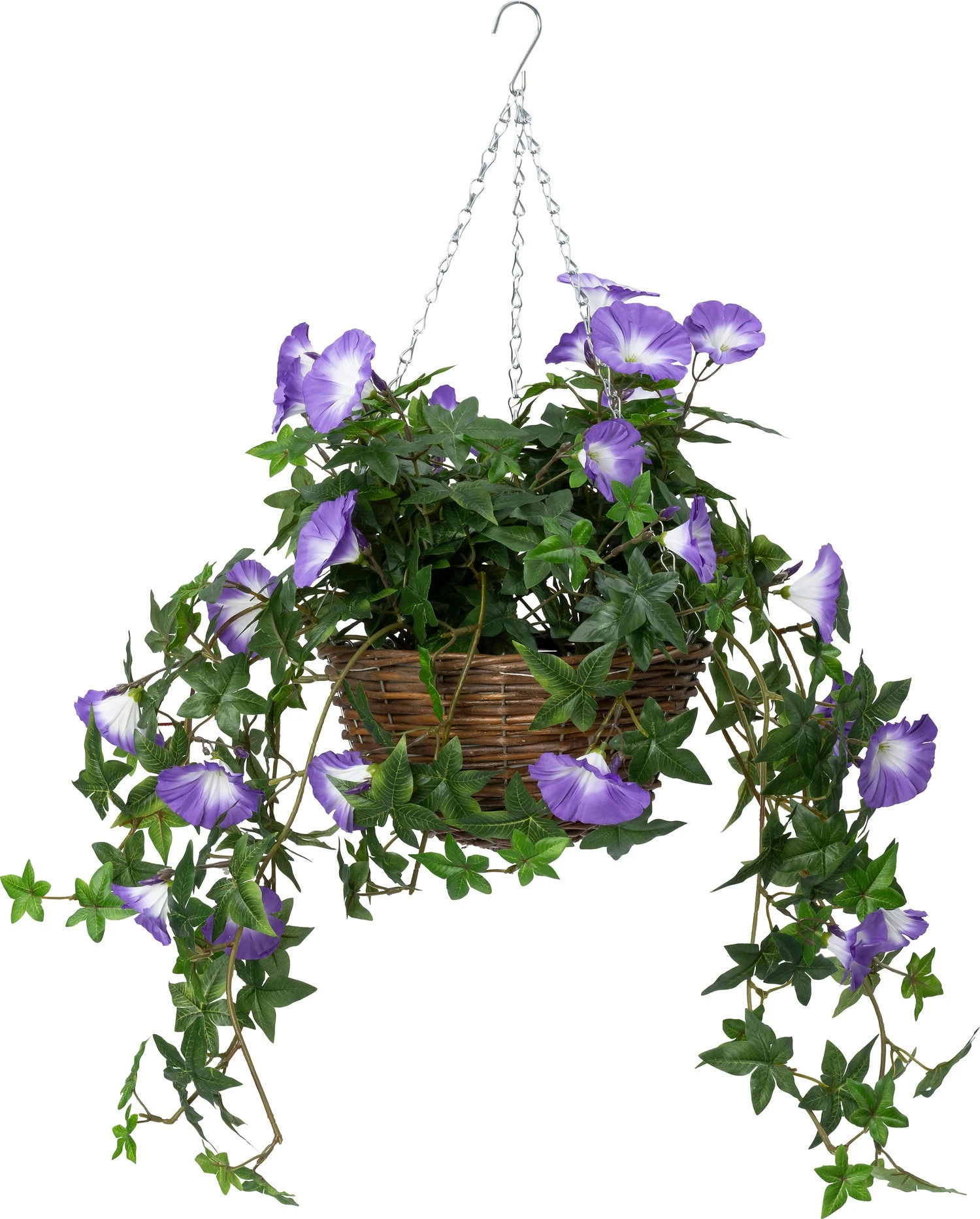 Intratuin Kunsthangplant Klimmende Winde Paars 25 X 25 X 70 Cm 1 Intratuin Kunsthangplant Klimmende Winde Paars 25 X 25 X 70 Cm