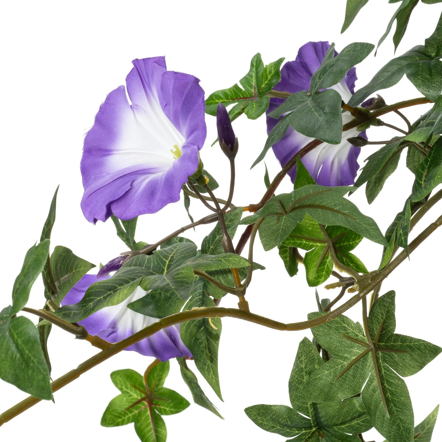 Intratuin Kunsthangplant Klimmende Winde Paars 25 X 25 X 70 Cm 2 Intratuin Kunsthangplant Klimmende Winde Paars 25 X 25 X 70 Cm - Afbeelding 2