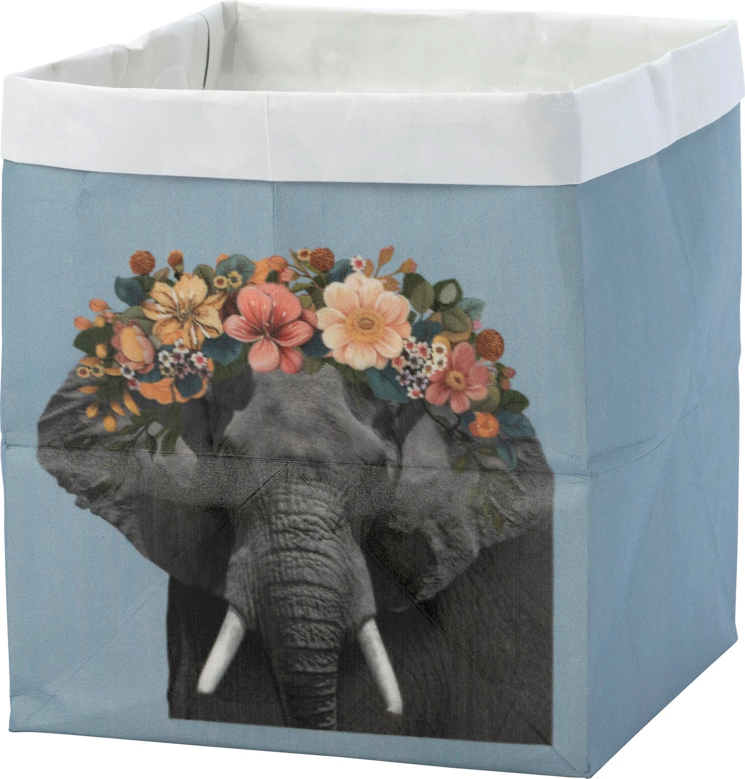 Intratuin Bloempot Manu Olifant Blauw 18 X 18 X 20 Cm 1 Intratuin Bloempot Manu Olifant Blauw 18 X 18 X 20 Cm