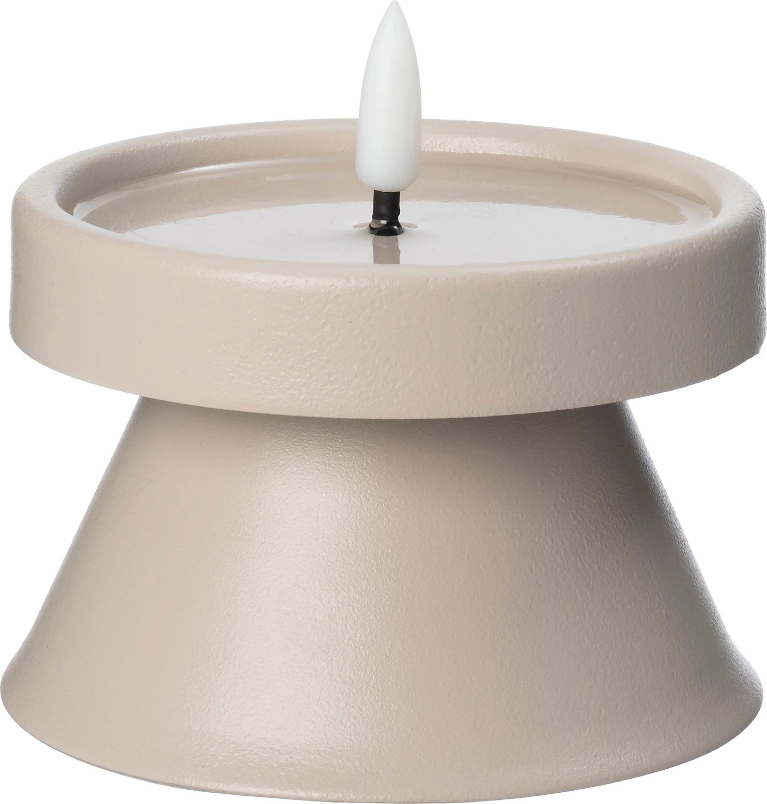 Intratuin LED Stompkaars Venna Beige D 9 H 6,5 Cm 1 Intratuin LED Stompkaars Venna Beige D 9 H 6,5 Cm