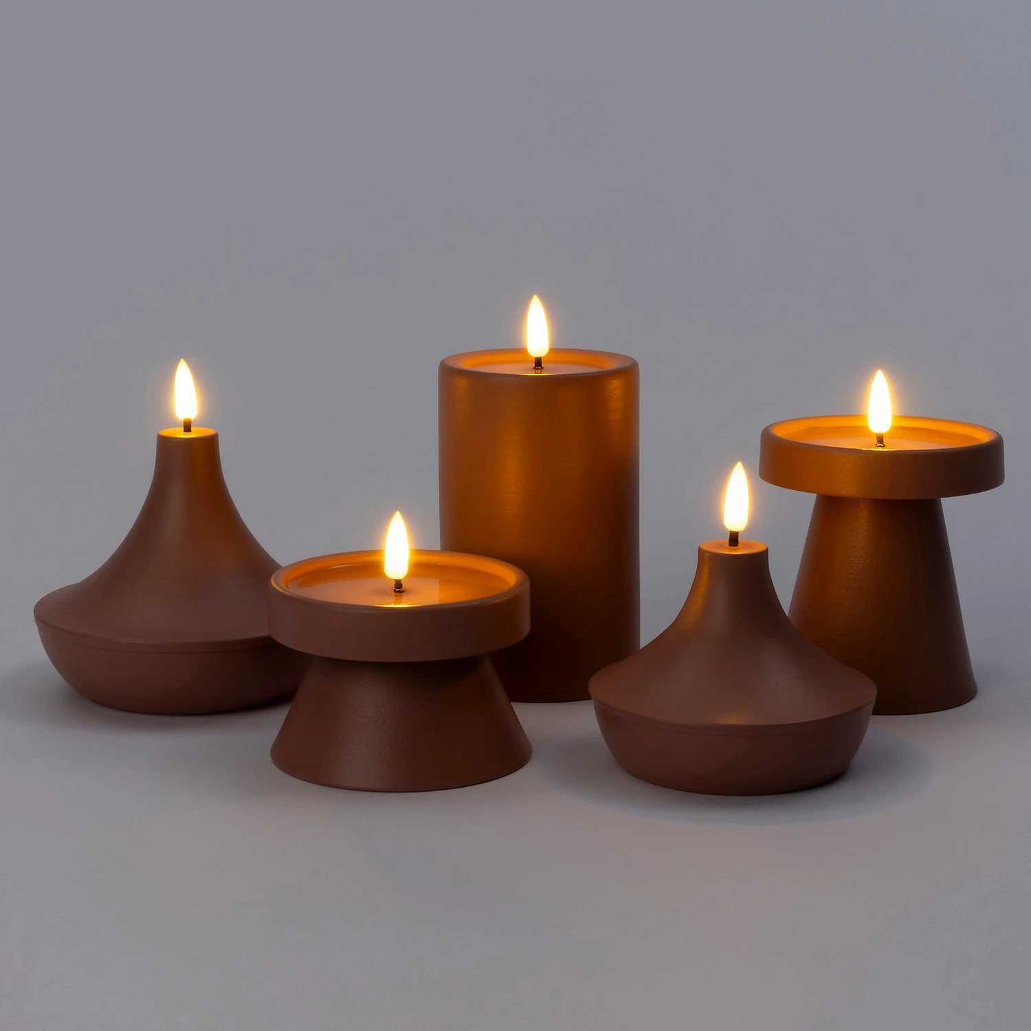 Intratuin LED Stompkaars Venna Roze D 9 H 6,5 Cm 2 Intratuin LED Stompkaars Venna Roze D 9 H 6,5 Cm - Afbeelding 2