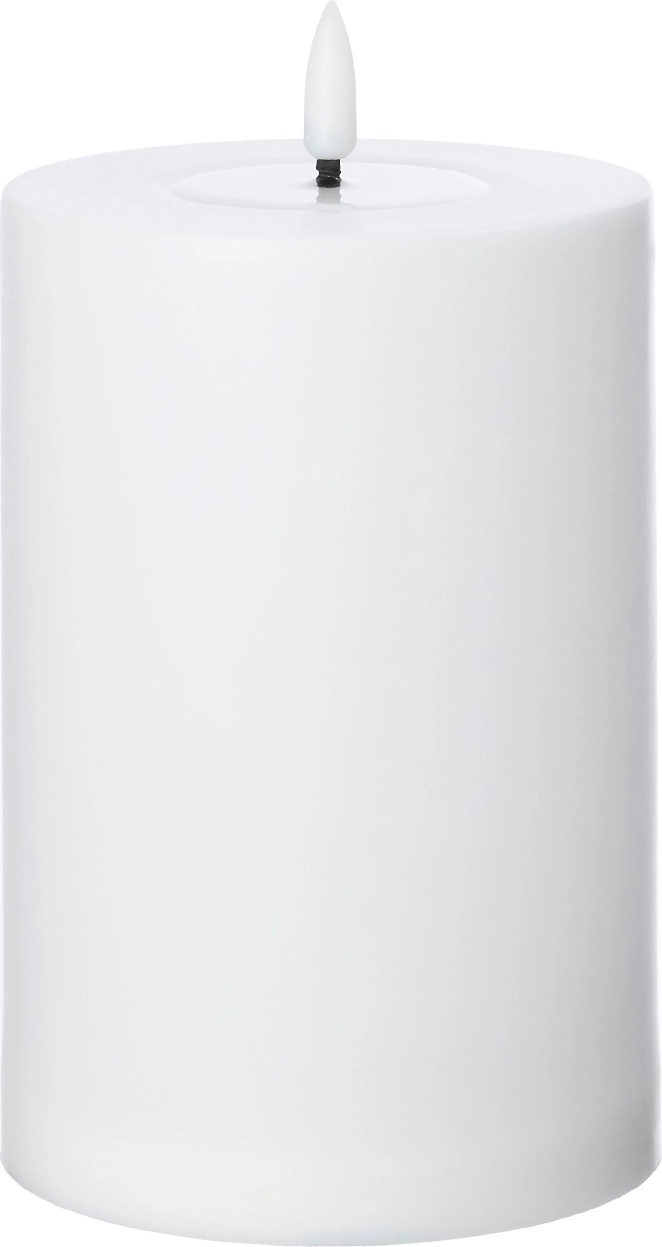 Intratuin LED Stompkaars Niene Wit D 10 H 15 Cm 1 Intratuin LED Stompkaars Niene Wit D 10 H 15 Cm
