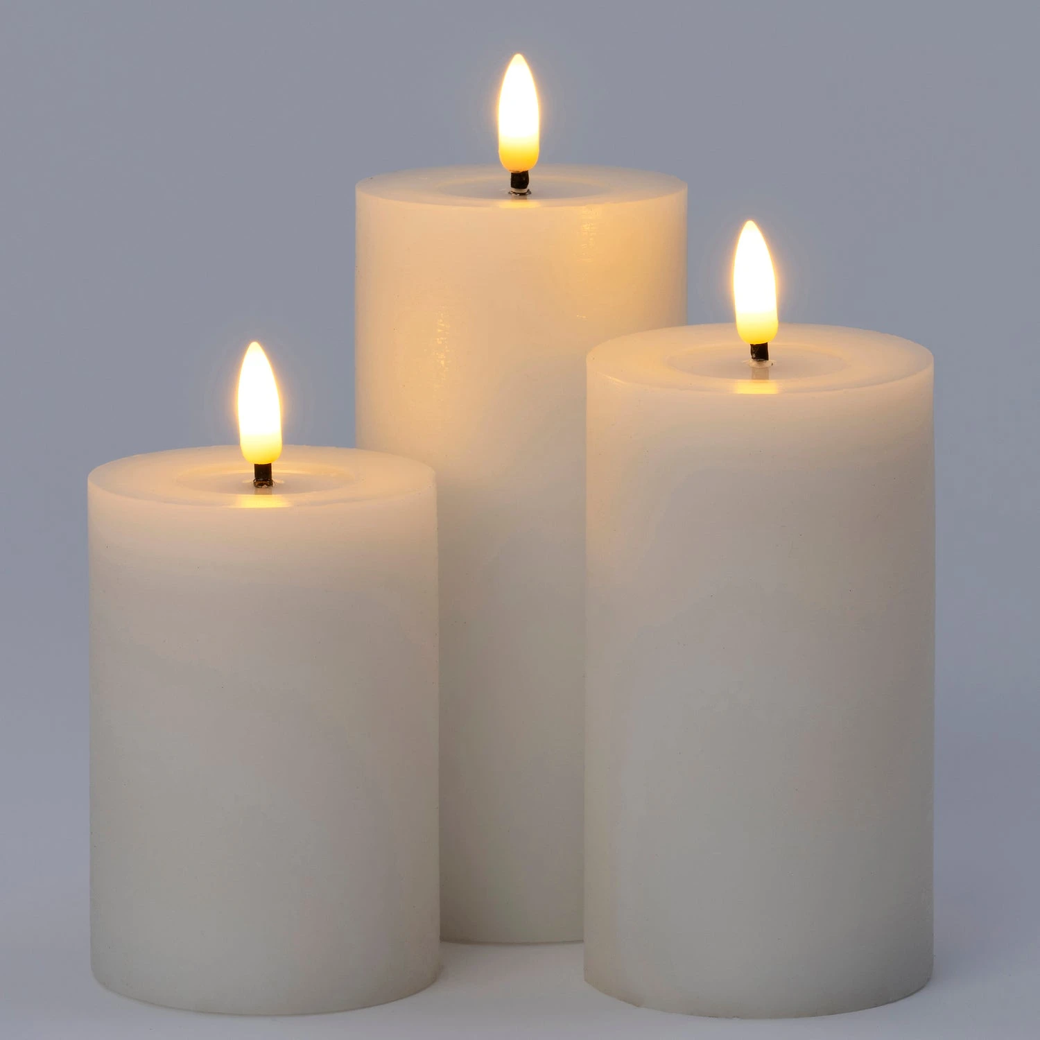 Intratuin LED Stompkaars Niene Wit D 10 H 15 Cm 2 Intratuin LED Stompkaars Niene Wit D 10 H 15 Cm - Afbeelding 2