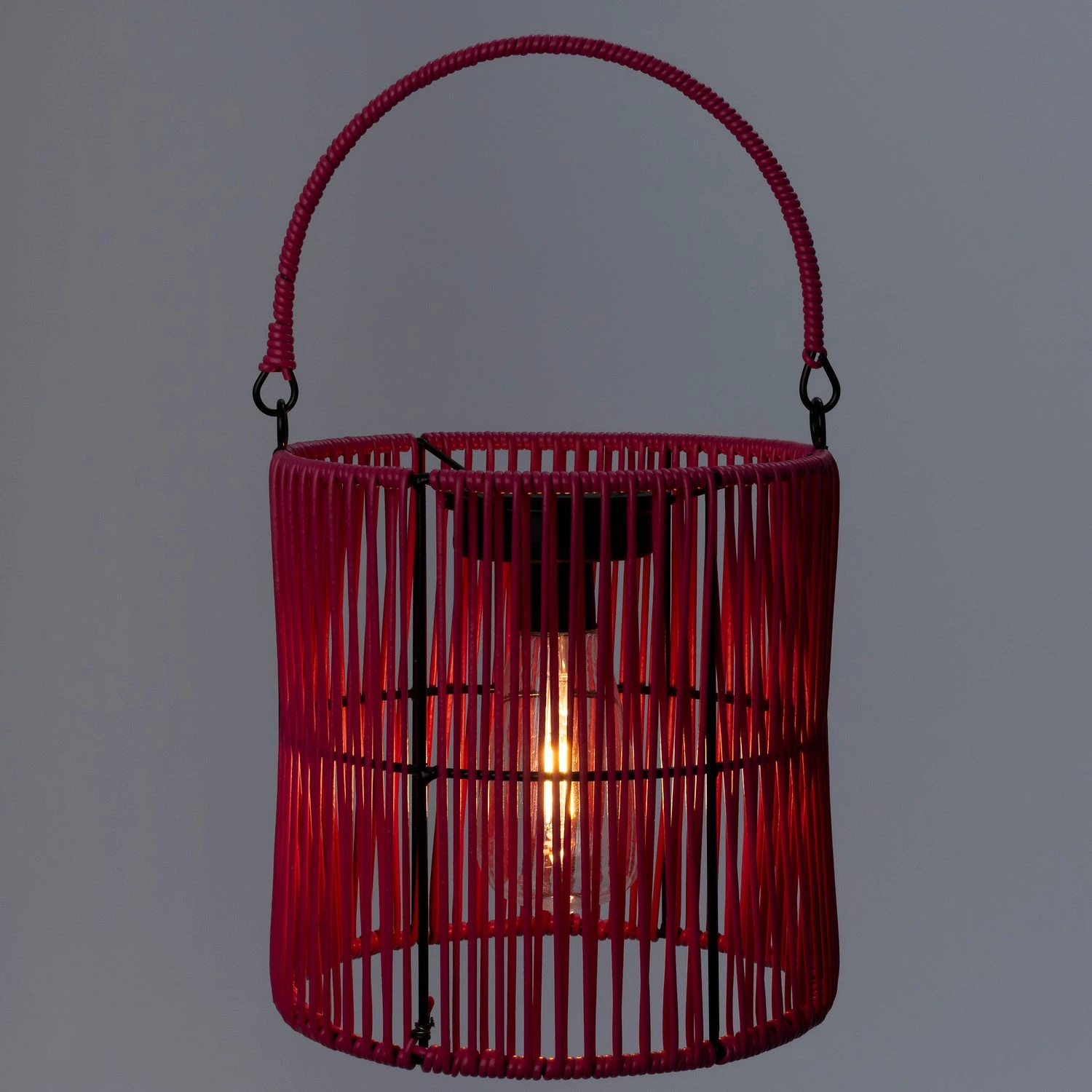 Intratuin Solar Windlicht Paars D 20 H 30 Cm 2 Intratuin Solar Windlicht Paars D 20 H 30 Cm - Afbeelding 2