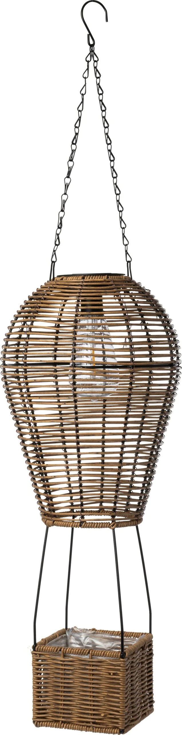 Intratuin Solar Hanglamp Bruin D 23 H 56 Cm 1 Intratuin Solar Hanglamp Bruin D 23 H 56 Cm