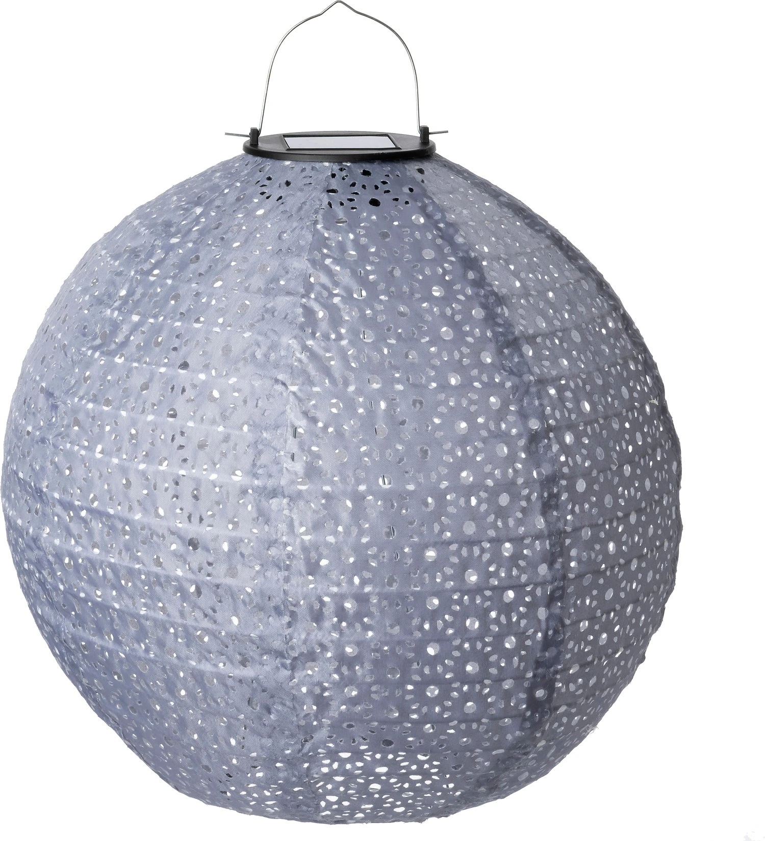 Intratuin Solar Lampion Bari Grijs D 25 H 23 Cm 1 Intratuin Solar Lampion Bari Grijs D 25 H 23 Cm