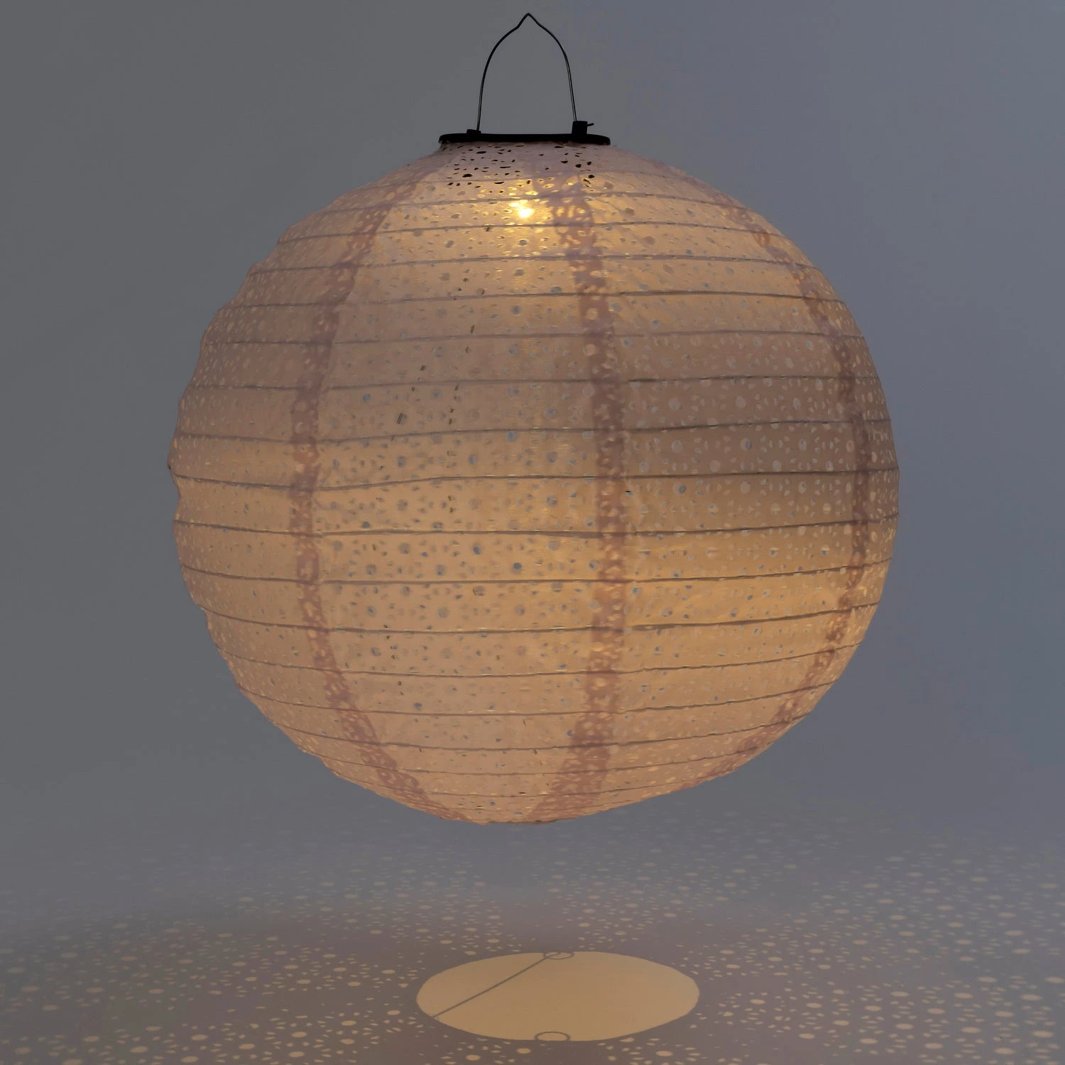 Intratuin Solar Lampion Bari Roze D 30 H 28 Cm 2 Intratuin Solar Lampion Bari Roze D 30 H 28 Cm - Afbeelding 2