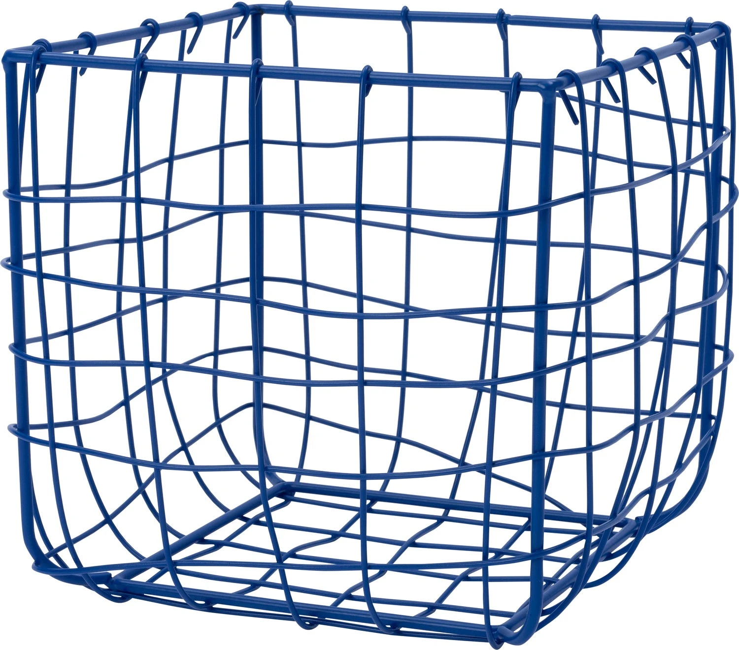Intratuin Draadmand Iris Blauw 20 X 20 X 20 Cm 1 Intratuin Draadmand Iris Blauw 20 X 20 X 20 Cm