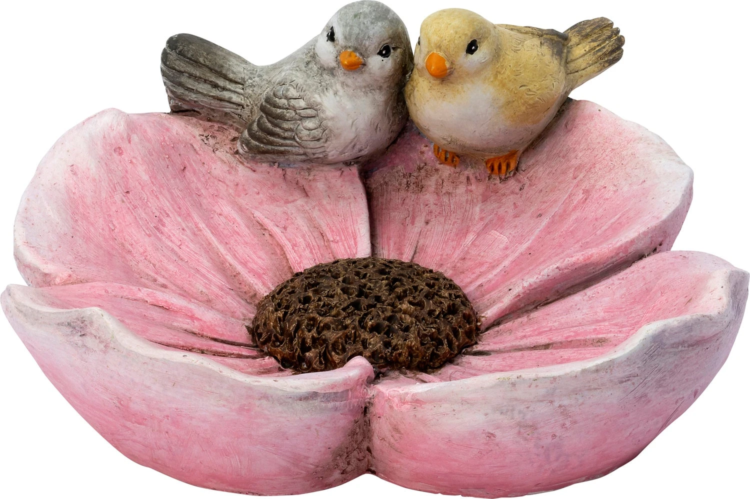 Intratuin Vogelbad Bloem Roze 31 X 29 X 12 Cm 1 Intratuin Vogelbad Bloem Roze 31 X 29 X 12 Cm