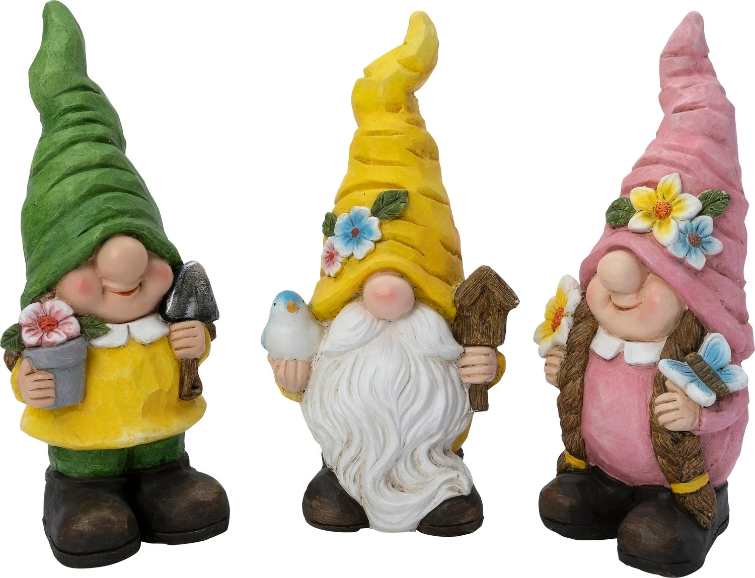 Intratuin Tuinkabouter Finta Geel 20 X 15 X 41 Cm 2 Intratuin Tuinkabouter Finta Geel 20 X 15 X 41 Cm - Afbeelding 2