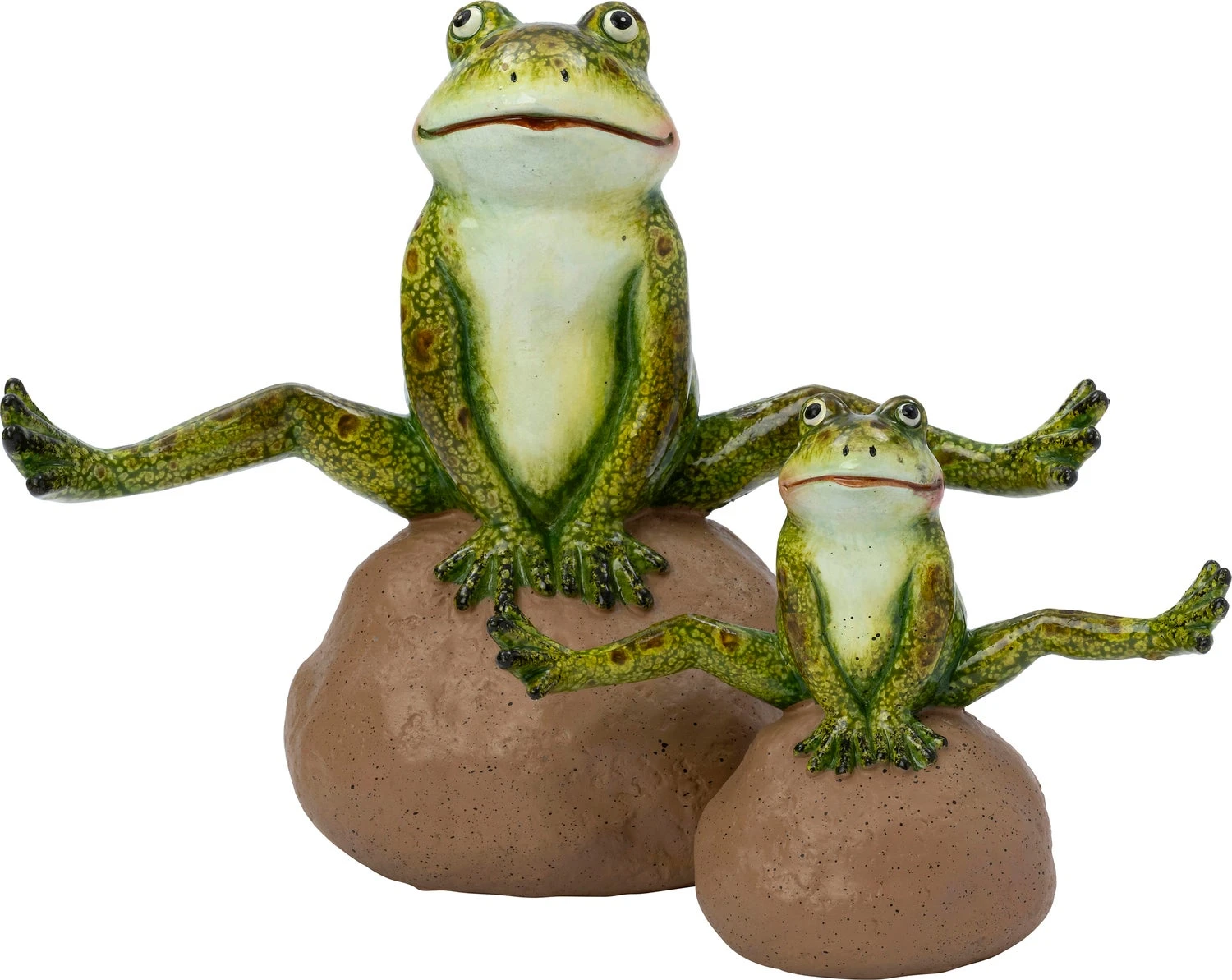 Intratuin Tuinbeeld Groda Kikker Spagaat Groen 24,8 X 10,7 X 19,8 Cm 2 Intratuin Tuinbeeld Groda Kikker Spagaat Groen 24,8 X 10,7 X 19,8 Cm - Afbeelding 2