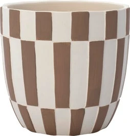 Intratuin Bloempot Rif Wit / Beige D 13,5 H 12,5 Cm 1 Intratuin Bloempot Rif Wit / Beige D 13,5 H 12,5 Cm