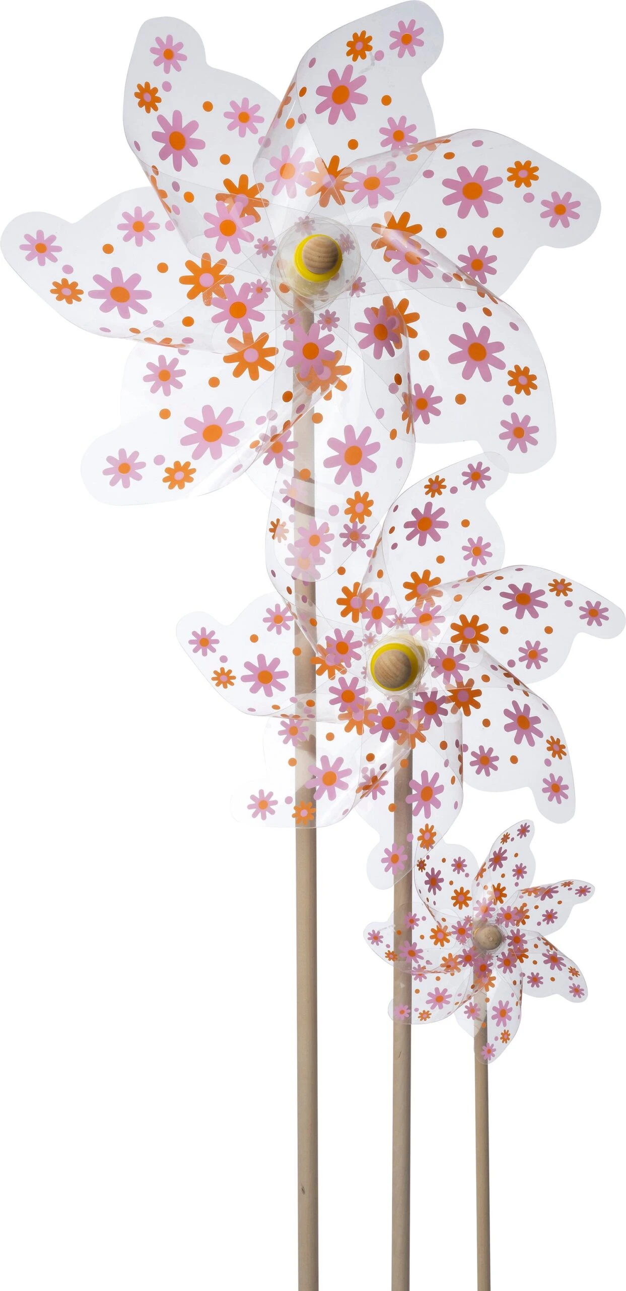 Intratuin Tuinsteker Aeryn Windmolen Roze / Oranje 110 X 42 X 19.5 Cm 2 Intratuin Tuinsteker Aeryn Windmolen Roze / Oranje 110 X 42 X 19.5 Cm - Afbeelding 2