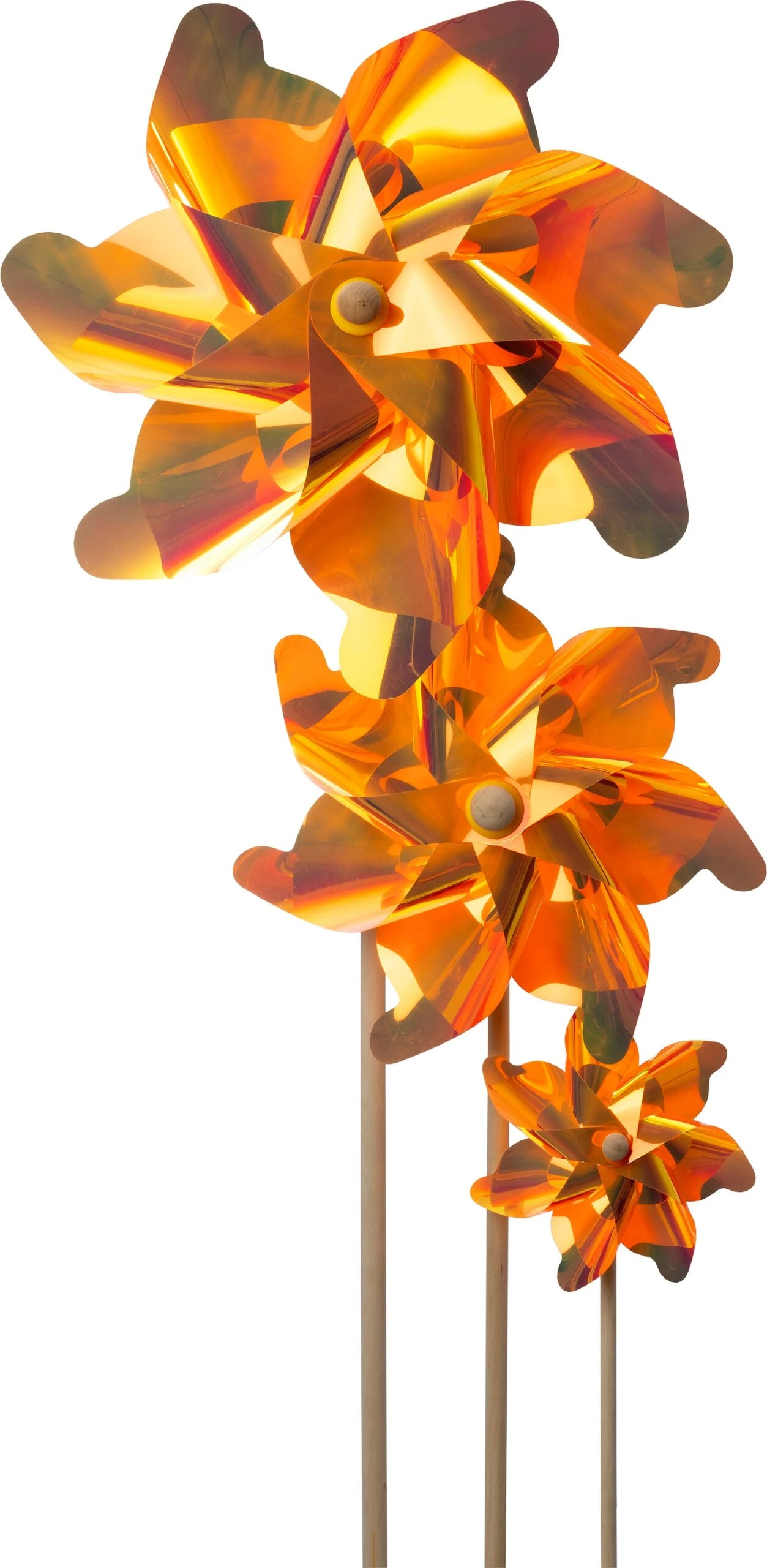 Intratuin Tuinsteker Liore Windmolen Oranje 110 X 42 X 19.5 Cm 2 Intratuin Tuinsteker Liore Windmolen Oranje 110 X 42 X 19.5 Cm - Afbeelding 2