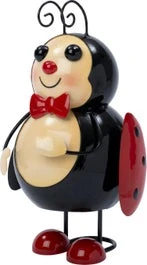 Intratuin Tuinbeeld Lieveheersbeestje Rood / Zwart 15 X 17 X 27 Cm 1 Intratuin Tuinbeeld Lieveheersbeestje Rood / Zwart 15 X 17 X 27 Cm