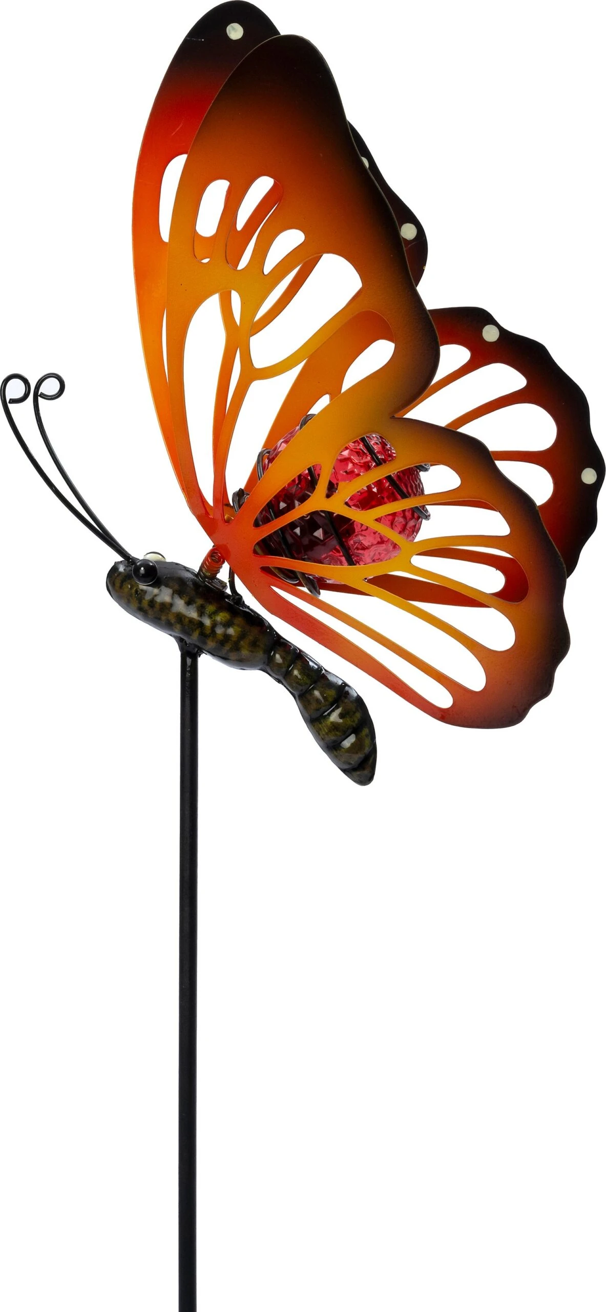 Intratuin Solar Tuinsteker Vlinder Rood 38 X 20 X 78 Cm 1 Intratuin Solar Tuinsteker Vlinder Rood 38 X 20 X 78 Cm