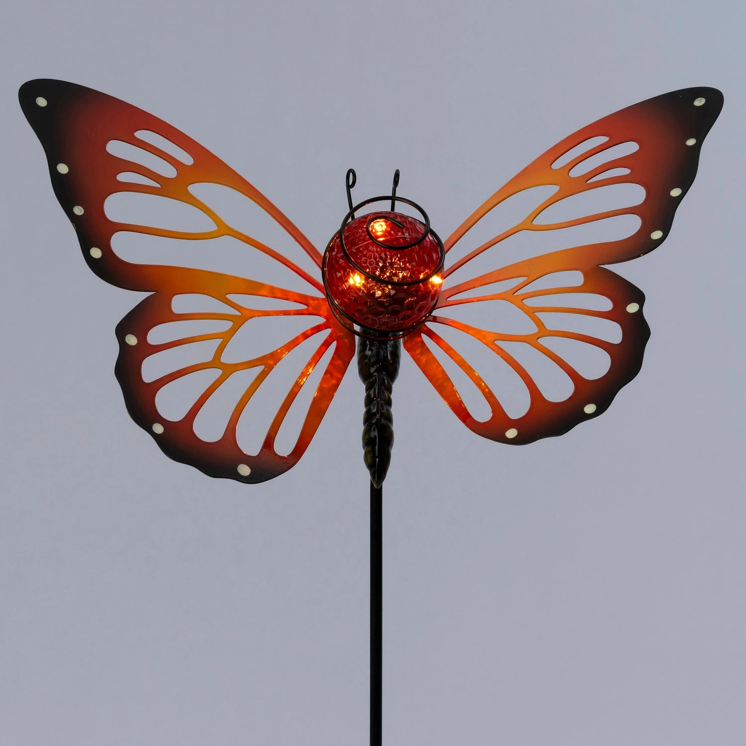 Intratuin Solar Tuinsteker Vlinder Rood 38 X 20 X 78 Cm 2 Intratuin Solar Tuinsteker Vlinder Rood 38 X 20 X 78 Cm - Afbeelding 2