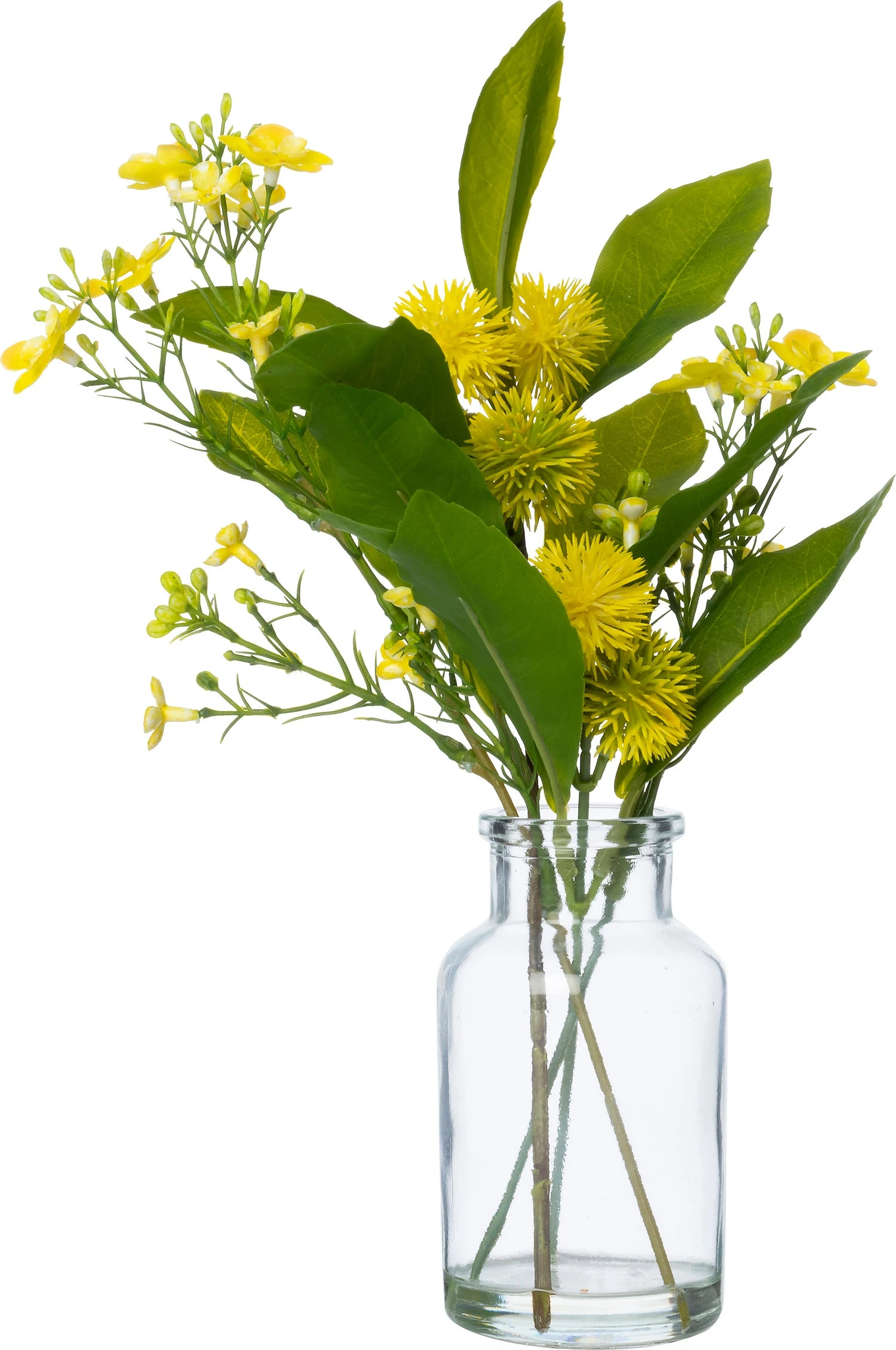 Intratuin Kunstboeket In Vaas Geel H 25 Cm 1 Intratuin Kunstboeket In Vaas Geel H 25 Cm